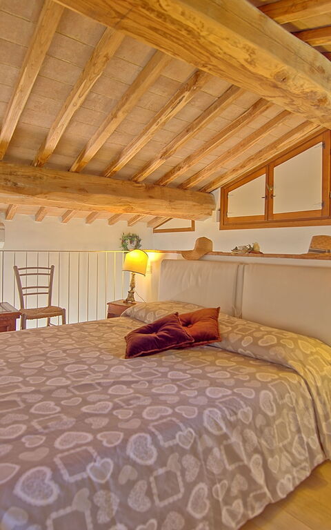 Capannino: chambre à coucher