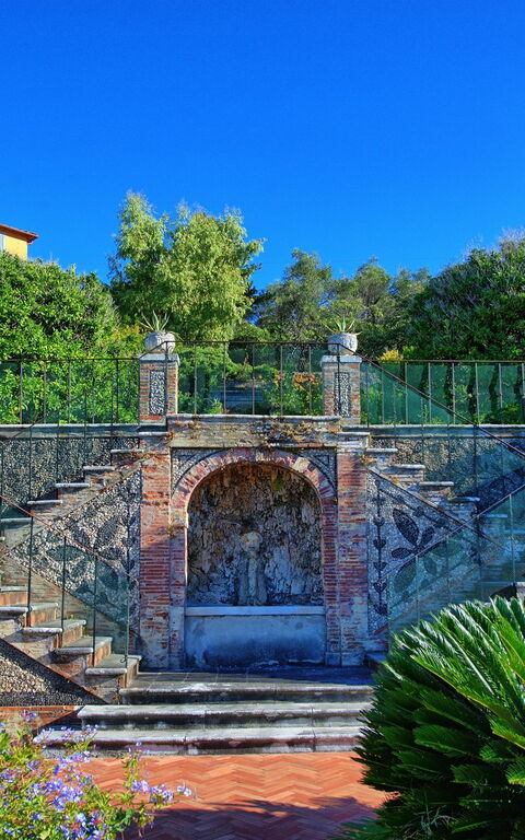 Villa Camaiore: Jardin