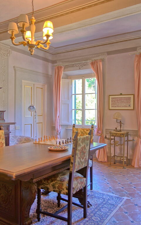 Villa Camaiore: Salon