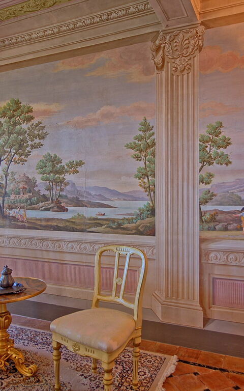 Villa Camaiore: Salon