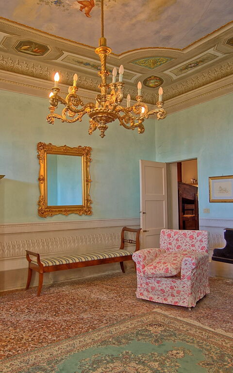 Villa Camaiore: Salon
