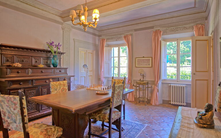 Villa Camaiore: Salon