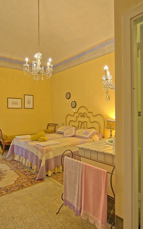 Villa Lorenza: chambre à coucher, Salle de bain