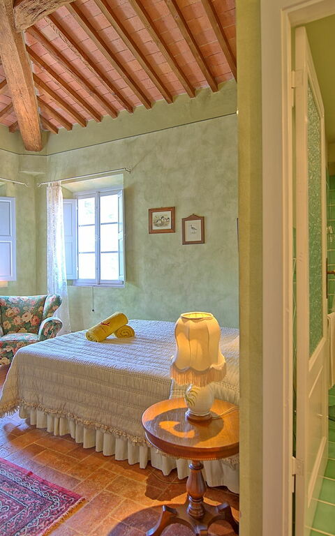Villa Lorenza: chambre à coucher, Salle de bain
