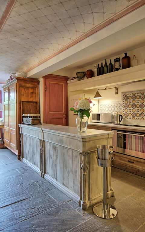 Villa Nova: Cuisine, Salle à manger