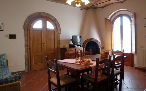 Logement La Valle 2: Cuisine, Salle à manger, Salon