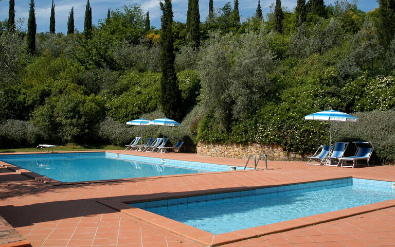 La Valle: bassin, Jardin