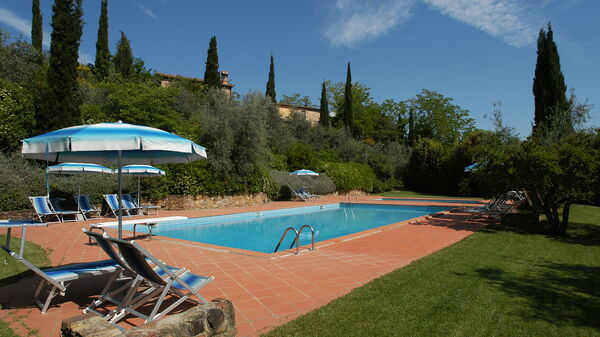 La Valle: bassin, Jardin