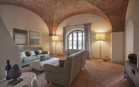 Logement La Valle 1 Castelfalfi: Salon