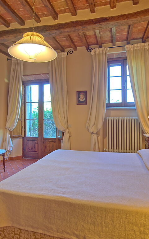 Casale Girifalco: chambre à coucher