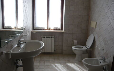 Logement Cetona: Salle de bain