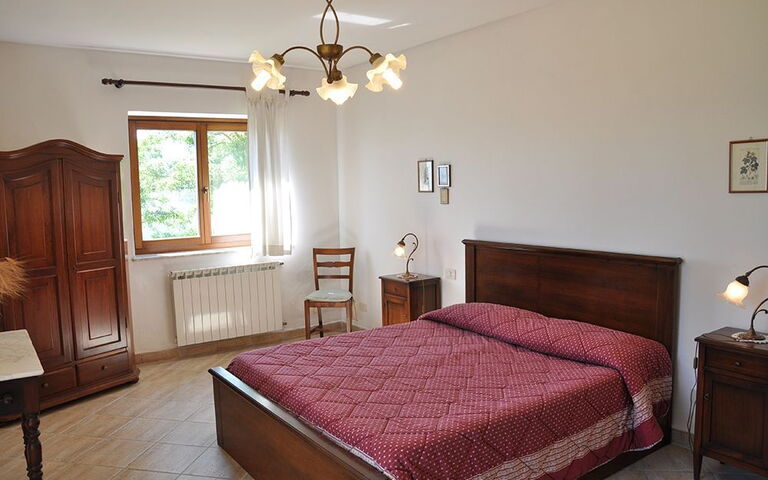 Logement Amiata: chambre à coucher