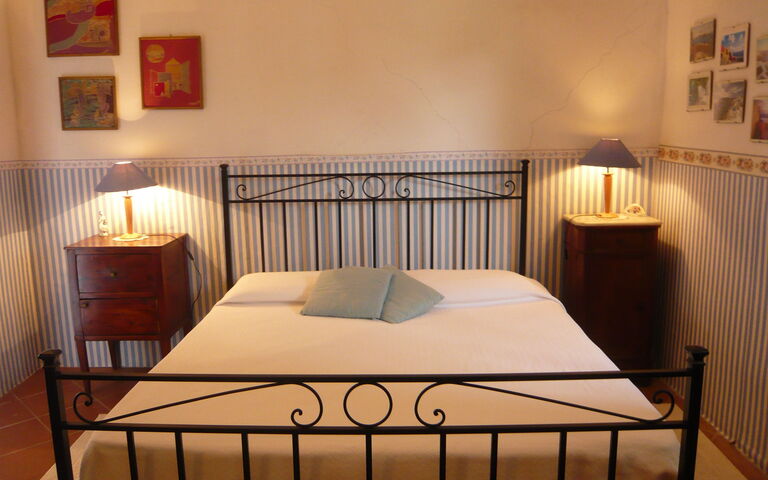 Logement Casetta: chambre à coucher
