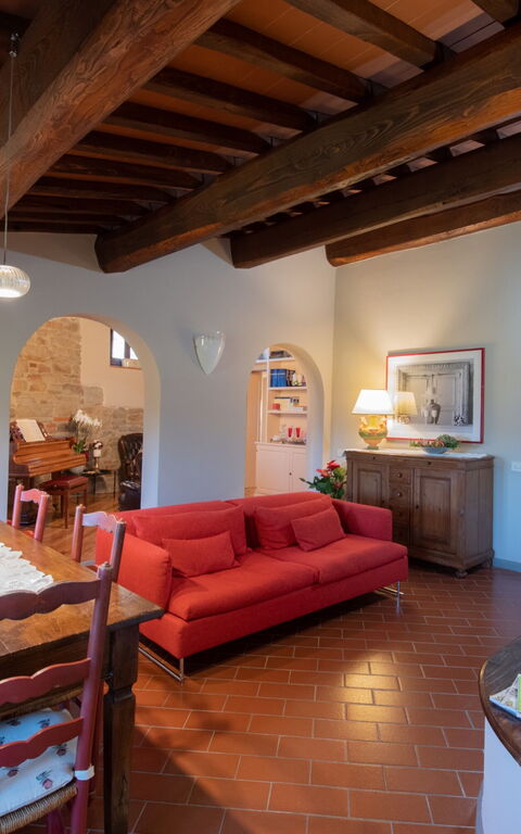 Villa Casalguidi: Salle à manger, Salon