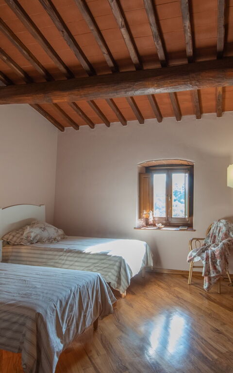 Villa Casalguidi: chambre à coucher
