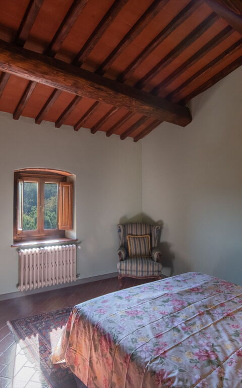 Villa Casalguidi: chambre à coucher