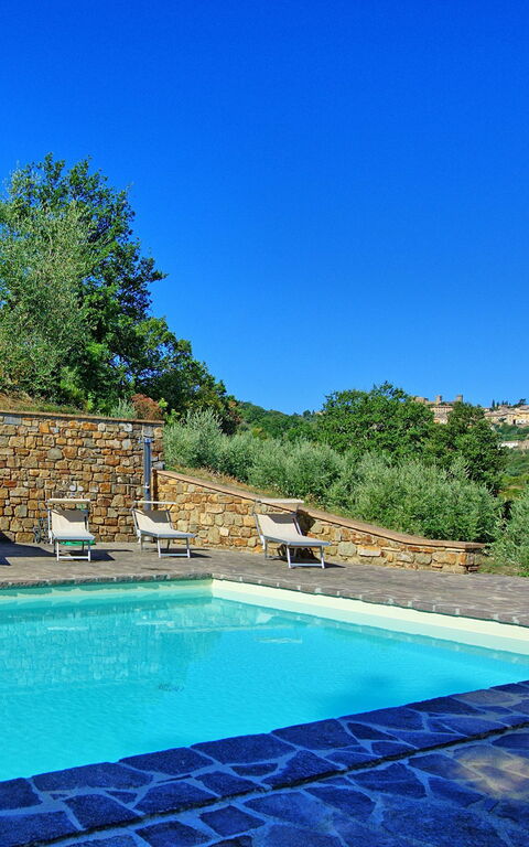 Villa Montalcino: bassin