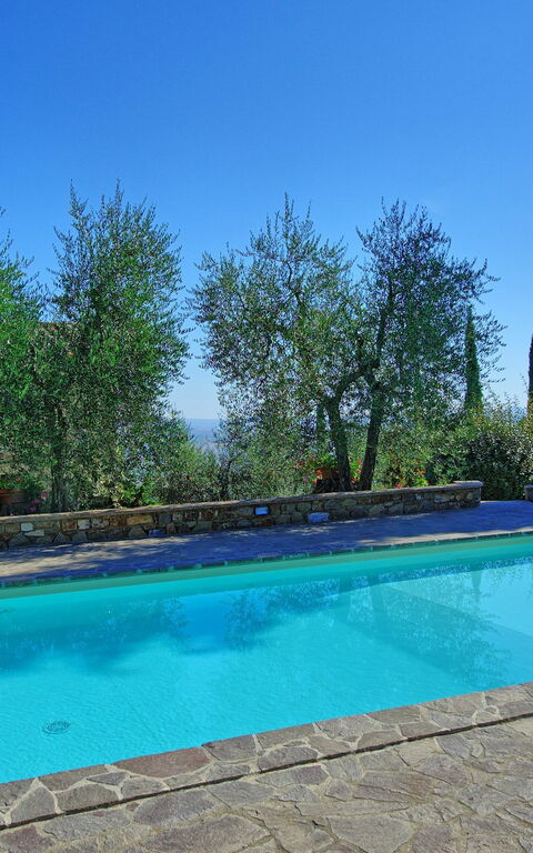 Villa Montalcino: bassin