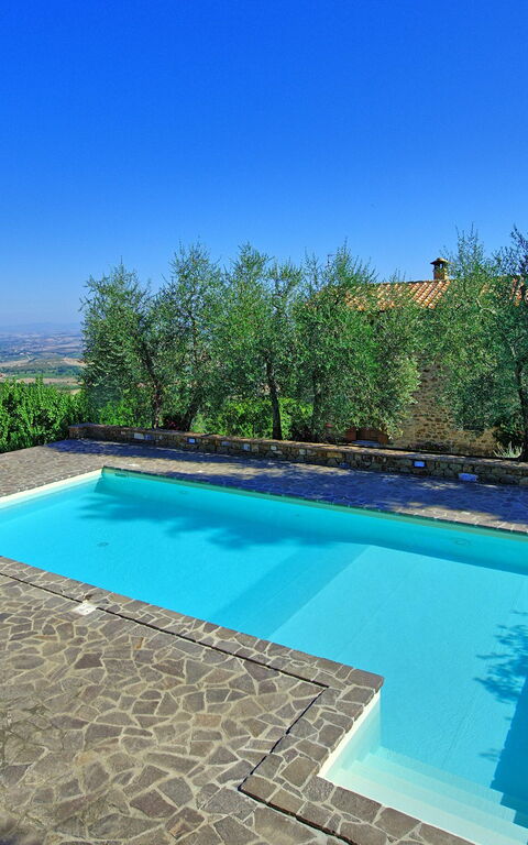 Villa Montalcino: bassin