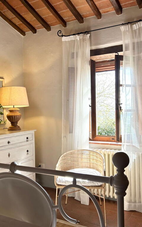Antico Casale: chambre à coucher