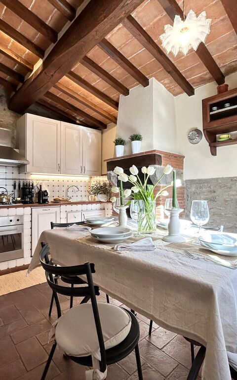 Antico Casale: Cuisine, Salle à manger