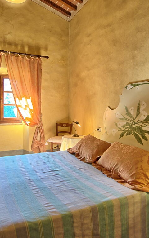 Villa Poggiolino: chambre à coucher