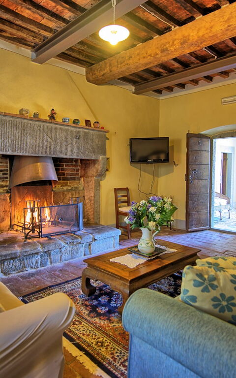 Villa Poggiolino: Salon