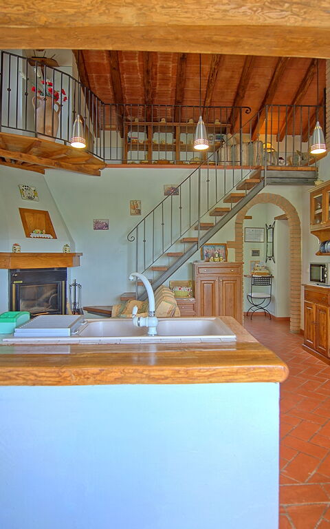 Villa Margherita Due: Cuisine, Salle à manger, Salon