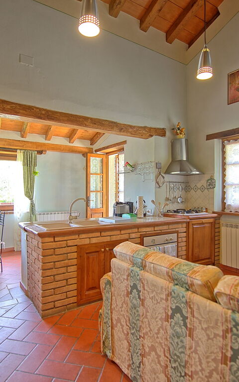 Villa Margherita Due: Cuisine, Salle à manger, Salon