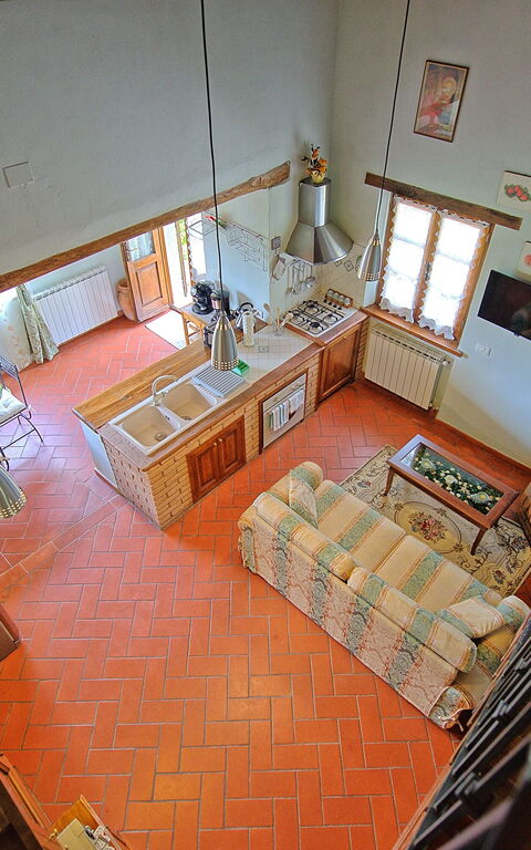 Villa Margherita Due: Cuisine, Salle à manger, Salon