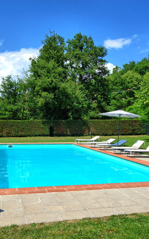 Villa Margherita Due: bassin, Extérieur, Jardin