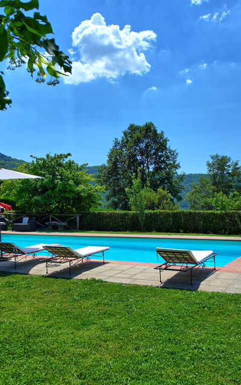Villa Margherita Due: bassin, Extérieur, Jardin