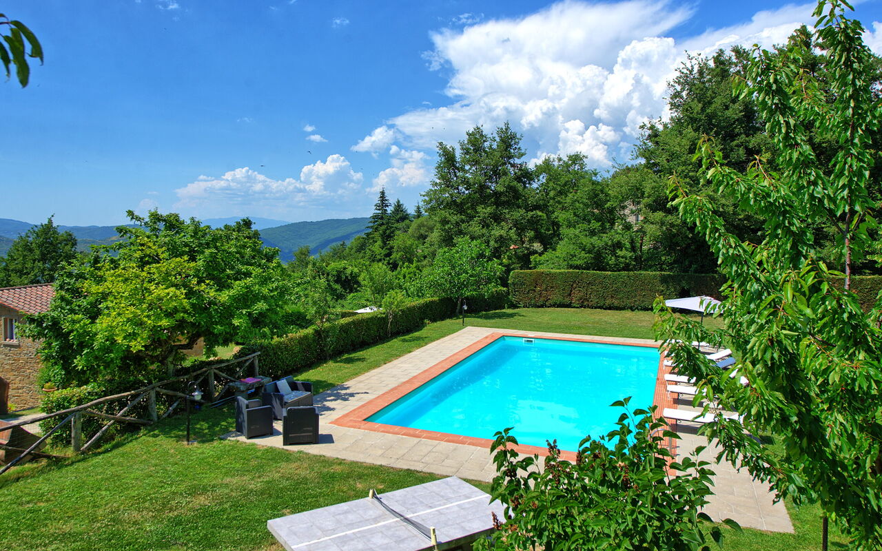 Villa Margherita Due: bassin, Extérieur, Jardin