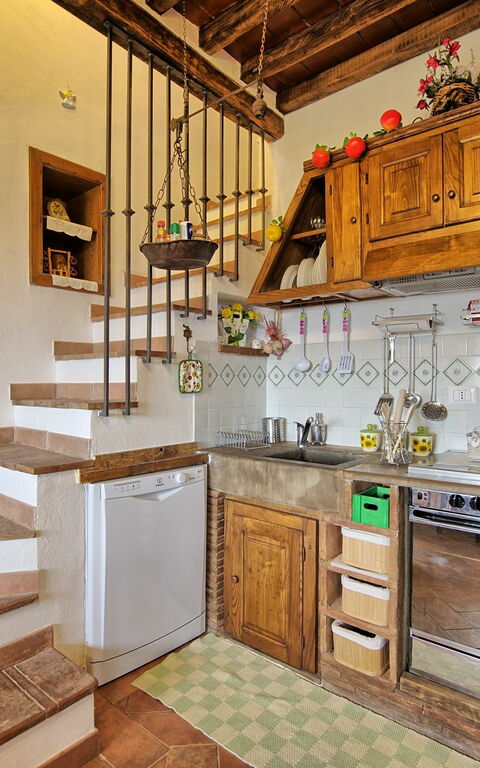 Villa Margherita Tre: Cuisine, Salle à manger