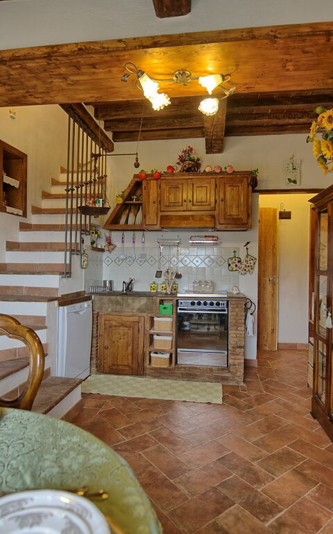 Villa Margherita Tre: Cuisine, Salle à manger