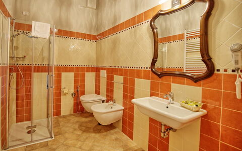 Logement Granaio Apartment: Salle de bain
