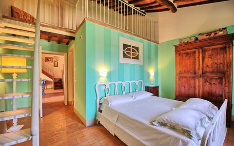 Logement Belvedere Apartment: chambre à coucher