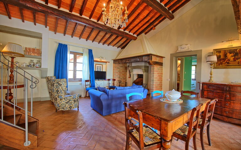 Logement Belvedere Apartment: Salle à manger, Salon