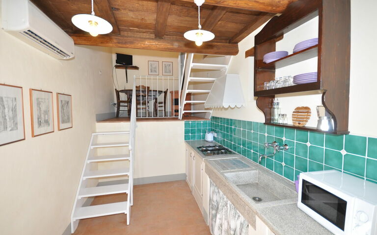 Logement Forno House: Cuisine, Salle à manger, Salon