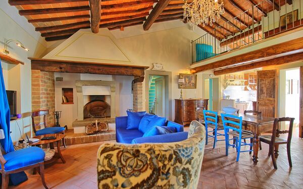 Logement Belvedere Apartment: Salle à manger, Salon