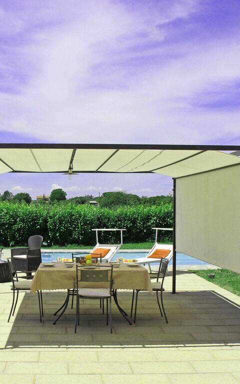 Casa Centoia: bassin, Jardin