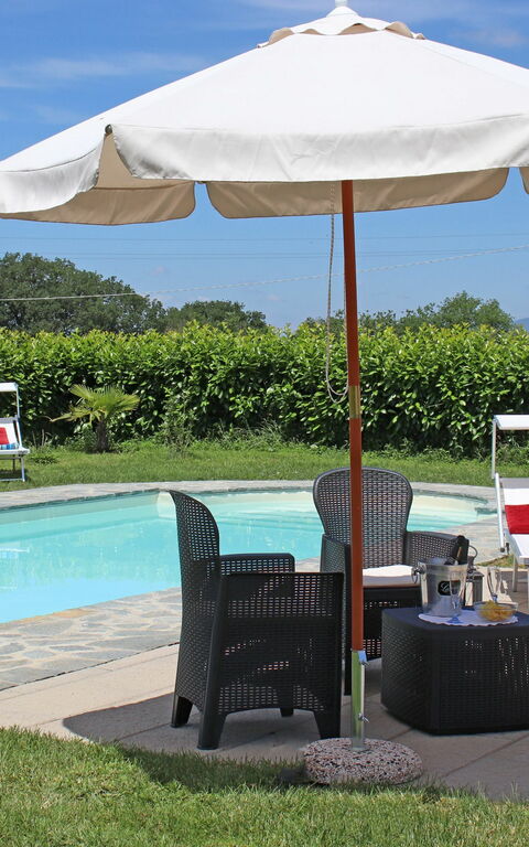 Casa Centoia: bassin, Jardin