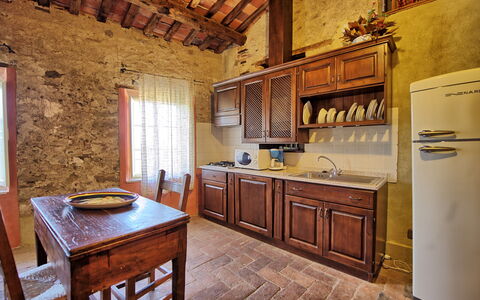 Logement Torre: Cuisine, Salle à manger