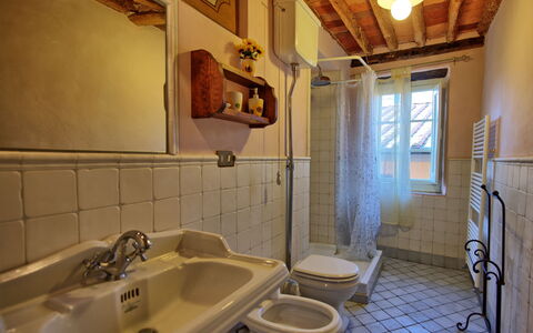 Logement Vescovo: Salle de bain