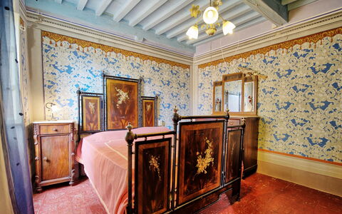 Logement Conte: chambre à coucher