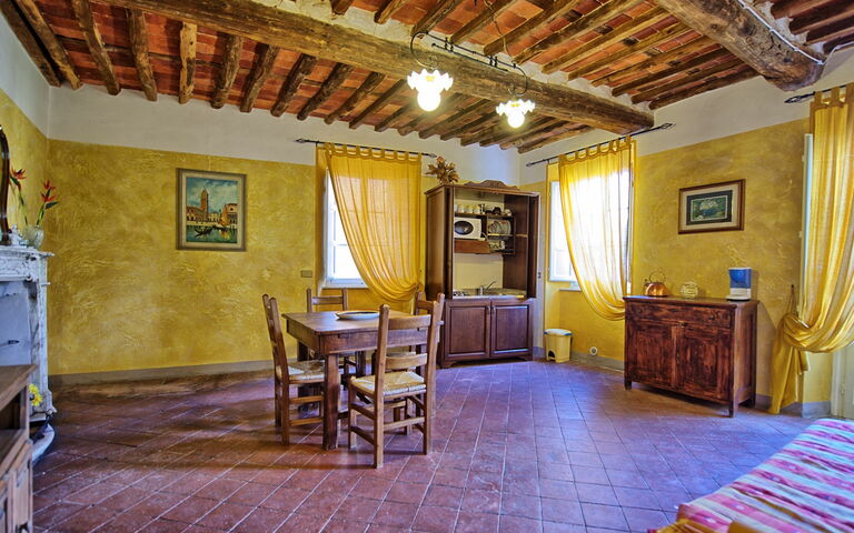 Logement Menestrello: Cuisine, Salle à manger, Salon