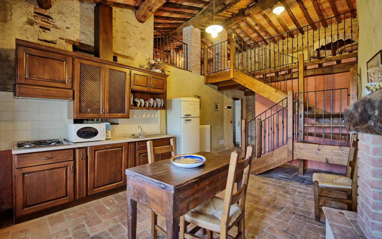 Logement Torre: Cuisine, Salle à manger