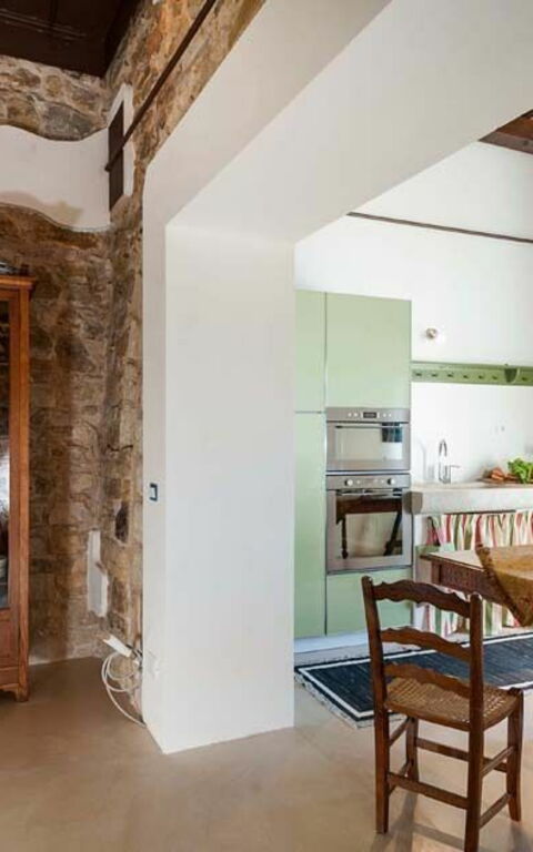 Baglio Maranzano - Marietta: Cuisine, Salle à manger