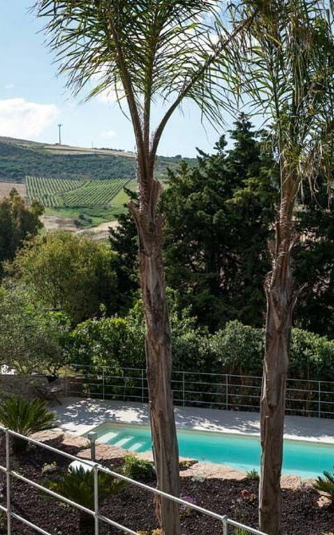 Baglio Maranzano - Titi: bassin, Jardin