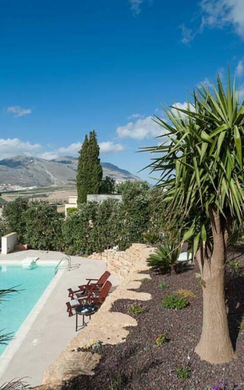 Baglio Maranzano - Titi: bassin, Jardin